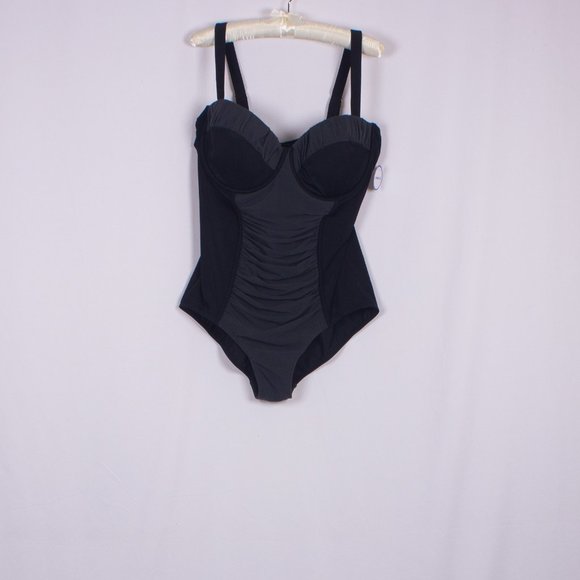 Swimsuits For All Other - NWT SWIMSUITS FOR ALL Ruched One Piece Swimsuit Size 18